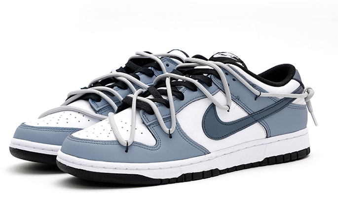 【定製球鞋】 Nike Dunk Low 藍莓冰 無性別風 簡約 低幫 板鞋 男女同款 牛仔藍 Lookbook 【定製球鞋】 Nike Dunk Low 藍莓冰 無性別風 簡約 低幫 板鞋 男女同款 牛仔藍