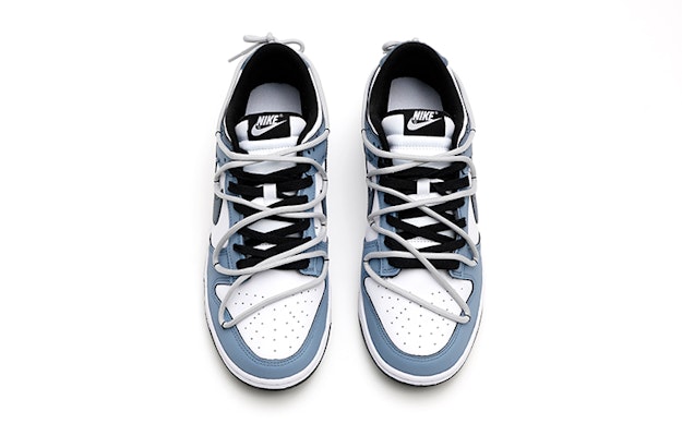 【定製球鞋】 Nike Dunk Low 藍莓冰 無性別風 簡約 低幫 板鞋 男女同款 牛仔藍 Shop 【定製球鞋】 Nike Dunk Low 藍莓冰 無性別風 簡約 低幫 板鞋 男女同款 牛仔藍