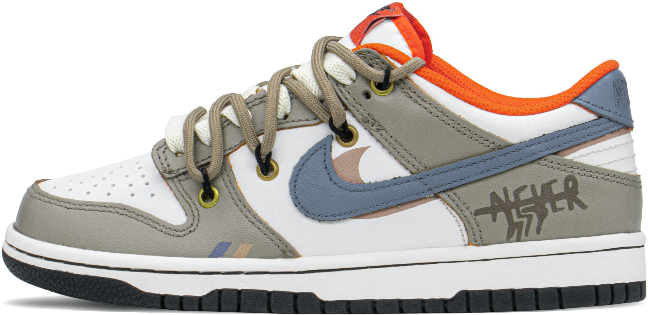 custom-shoes-nike-dunk-low-blueberry-milk-tea-graffiti