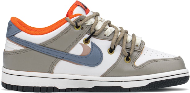 【定制球鞋】 Nike Dunk Low 減齡禮盒 藍莓奶茶 塗鴉 低幫 板鞋 GS 藍橙棕 Order 【定制球鞋】 Nike Dunk Low 減齡禮盒 藍莓奶茶 塗鴉 低幫 板鞋 GS 藍橙棕