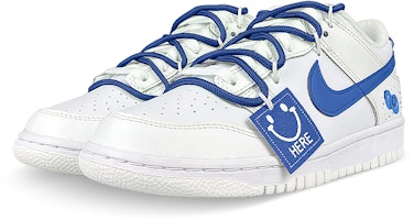 【定制鞋款】耐克 Dunk Low '蓝莓笑脸' DH9765-100(Team47-女蓝莓解) Lookbook 【定制鞋款】耐克 Dunk Low '蓝莓笑脸' DH9765-100(Team47-女蓝莓解)