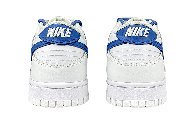 Purchase 【客製化球鞋】Nike Dunk Low 解構 雙鞋帶 笑臉布貼 藍莓 低筒 滑板鞋 GS 白藍
