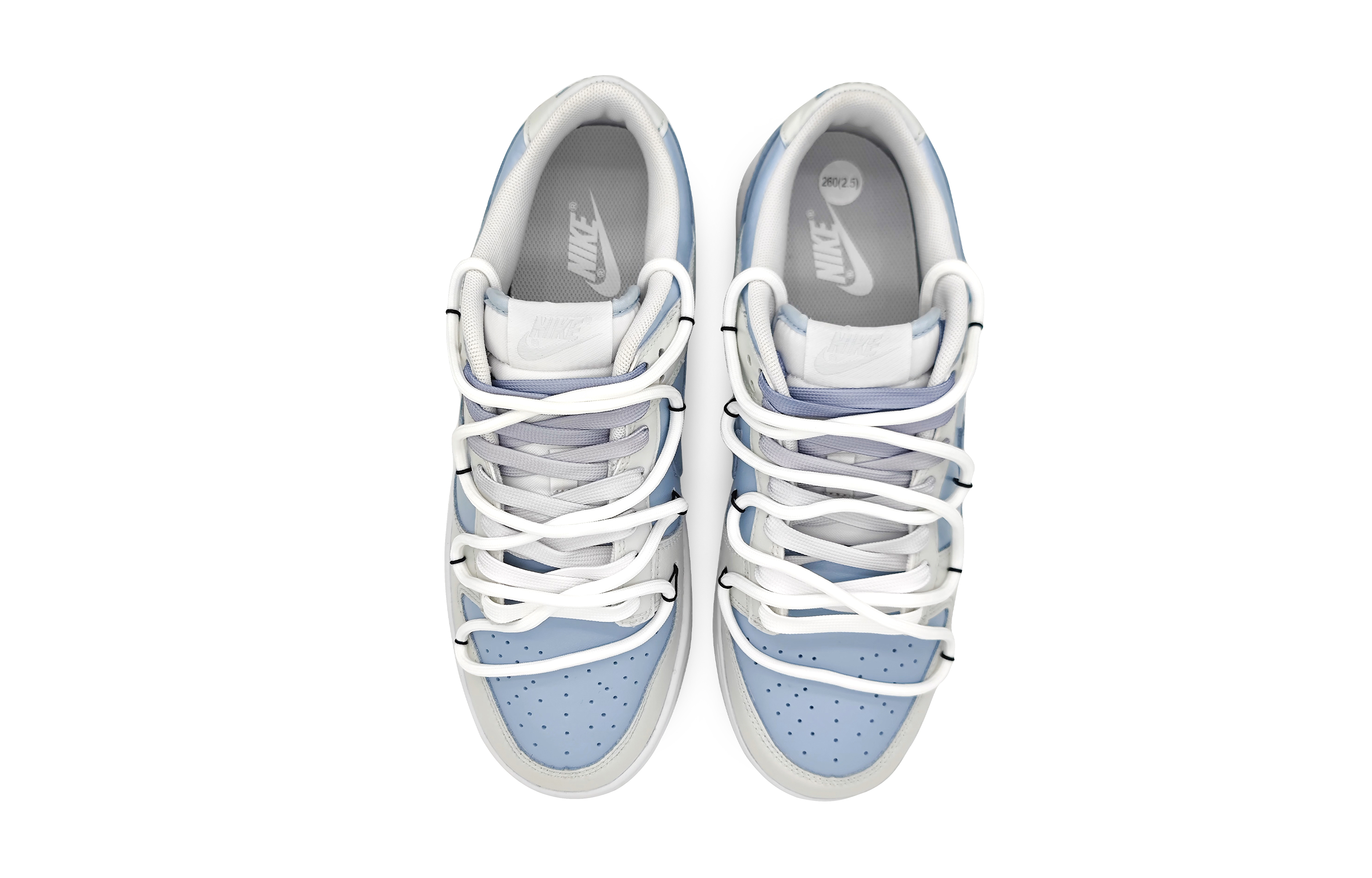 Shop 【定制鞋款】Nike Dunk Low '蓝莓香草' DH9765-102(Team16-女款蓝莓啵啵解构)