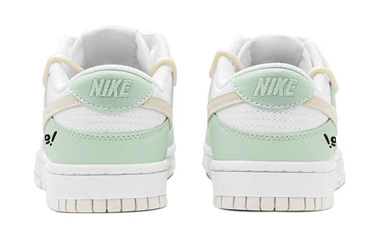 Shop [Sepatu Custom] Nike Dunk Low 'Doodle Kuning-Hijau Cerah' DH9765-100(TeamS-萌趣大眼仔女S-BOX)