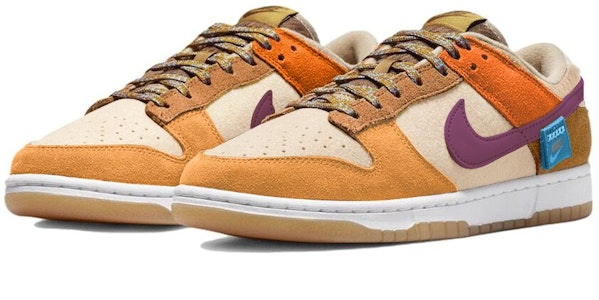 【カスタムシューズ】ナイキ ダンクロー 'ブラウン-オレンジ-パープル メンフィスベア' DZ5350-288(Team63-风趣孟菲斯) Lookbook 【カスタムシューズ】ナイキ ダンクロー 'ブラウン-オレンジ-パープル メンフィスベア' DZ5350-288(Team63-风趣孟菲斯)