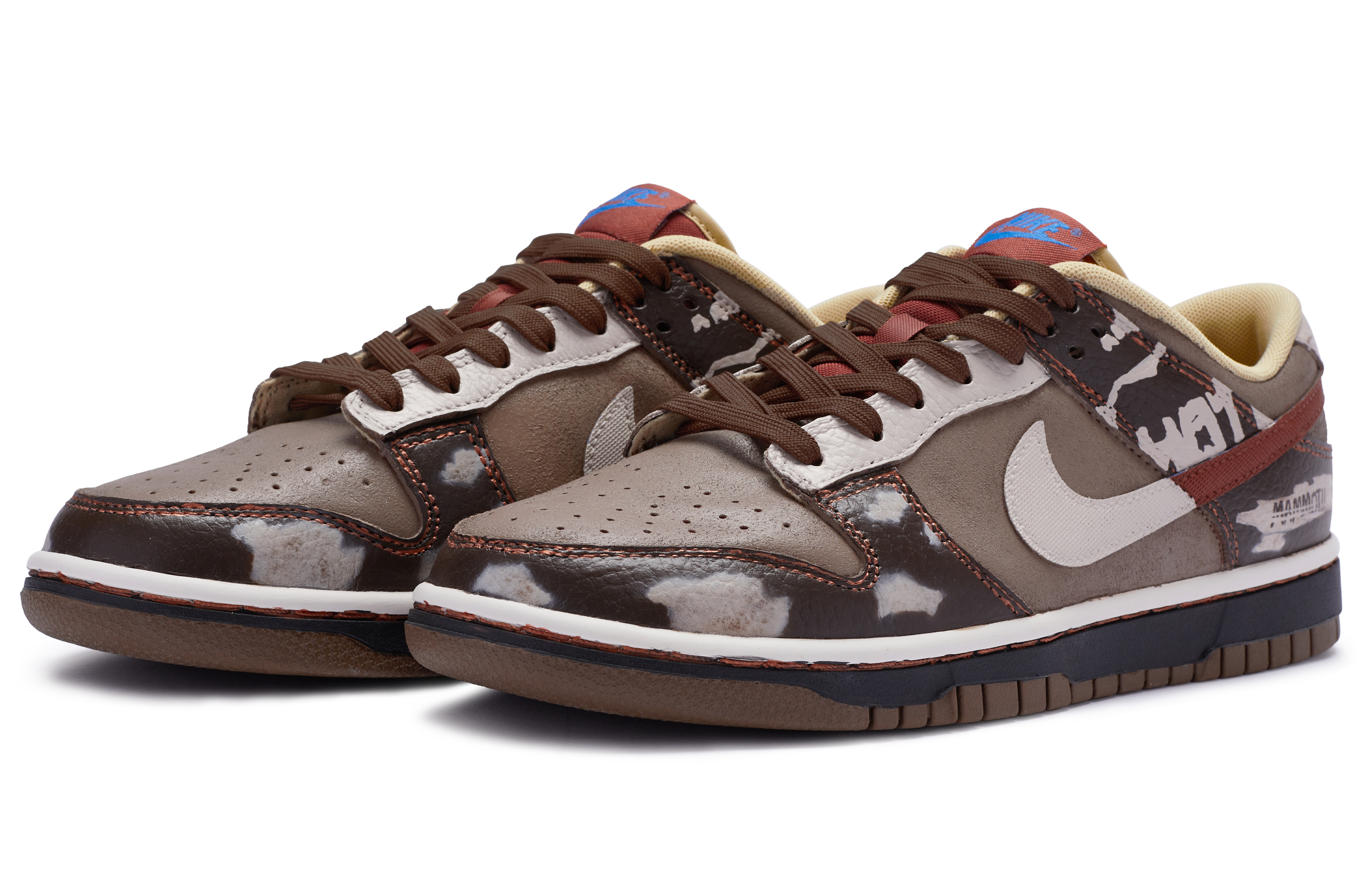 Lookbook 나이키 덩크 로우 '브라운 베이지 빅뉴' (커스텀) DR9704-200(TeamR-男款猛犸)