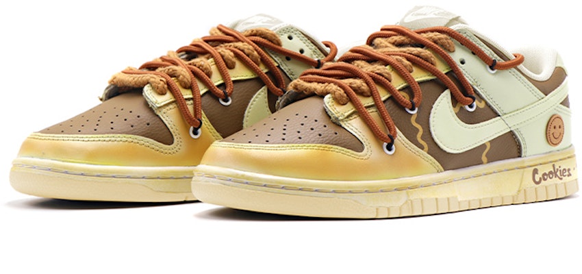 나이키 덩크 로우 "브라운 쿠키 스마일" (50 characters) DH9765-100(Team17-女款曲奇饼干QD) Lookbook 나이키 덩크 로우 "브라운 쿠키 스마일" (50 characters) DH9765-100(Team17-女款曲奇饼干QD)