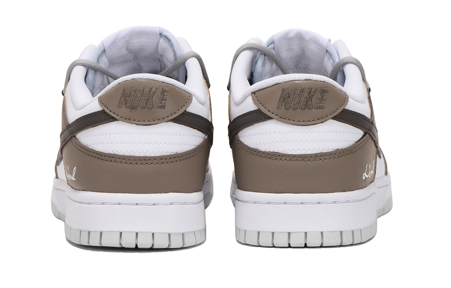 Buy [Custom Shoes] Nike Dunk Low 'Brown Deconstructed Lettering ...