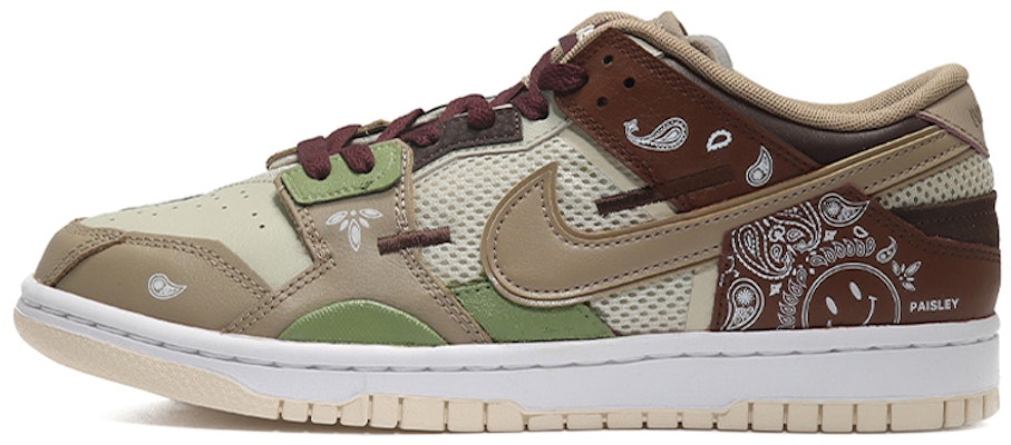 【カスタムシューズ】ナイキ ダンク ロー「ブラウングリーンブラック」 DH7450-100(Team10-复古腰果花男摩卡棕) Buy 【カスタムシューズ】ナイキ ダンク ロー「ブラウングリーンブラック」 DH7450-100(Team10-复古腰果花男摩卡棕)