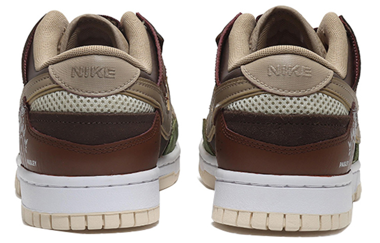 Purchase 【カスタムシューズ】ナイキ ダンク ロー「ブラウングリーンブラック」 DH7450-100(Team10-复古腰果花男摩卡棕)