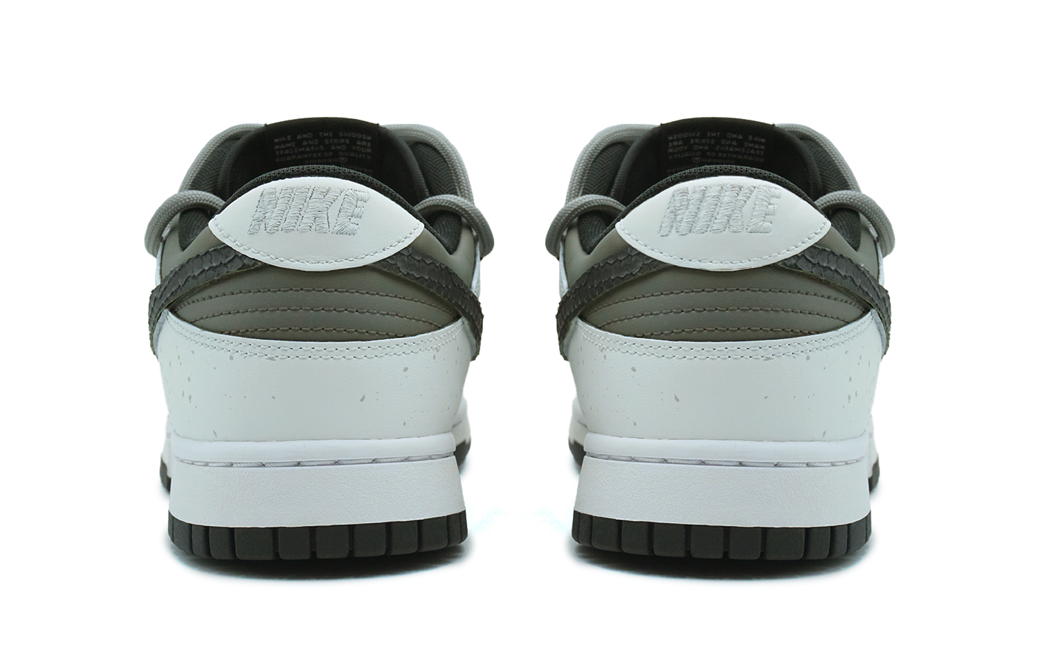 Details for 【訂製球鞋】Nike Dunk Low 皮革 蛇皮摩卡 小眾穿搭 黑豹高級 解構熊貓 復古 防滑耐磨輕便透氣 低筒 板鞋 GS 灰棕