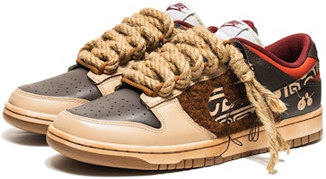 나이키 덩크 로우 '브라운 스페셜 레이스' (커스텀) FB7160-161(TeamB-男款至尊宝Q-BOX) Lookbook 나이키 덩크 로우 '브라운 스페셜 레이스' (커스텀) FB7160-161(TeamB-男款至尊宝Q-BOX)