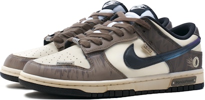 【訂製球鞋】Nike Dunk Low 熊貓惡作劇 街頭競速 鏽 老化 復古 特別鞋盒 低筒 低筒 GS 棕白 Lookbook 【訂製球鞋】Nike Dunk Low 熊貓惡作劇 街頭競速 鏽 老化 復古 特別鞋盒 低筒 低筒 GS 棕白