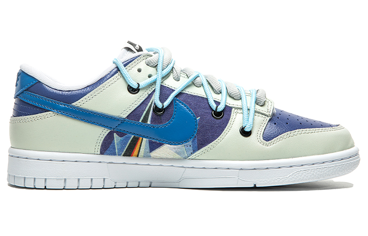 Order Nike Dunk Low 『ブリュッセルグレー・ブルー』カスタムシューズ DJ6188-101(TeamB-男款布鲁灰蓝F-BOX)