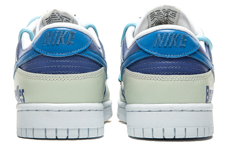 Shop Nike Dunk Low 『ブリュッセルグレー・ブルー』カスタムシューズ DJ6188-101(TeamB-男款布鲁灰蓝F-BOX)