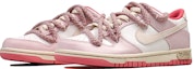 Lookbook 【定製球鞋】 Nike Dunk Low 泡泡糖 甜美 清新 少女 禮盒 防滑耐磨 低幫 板鞋 GS 粉白