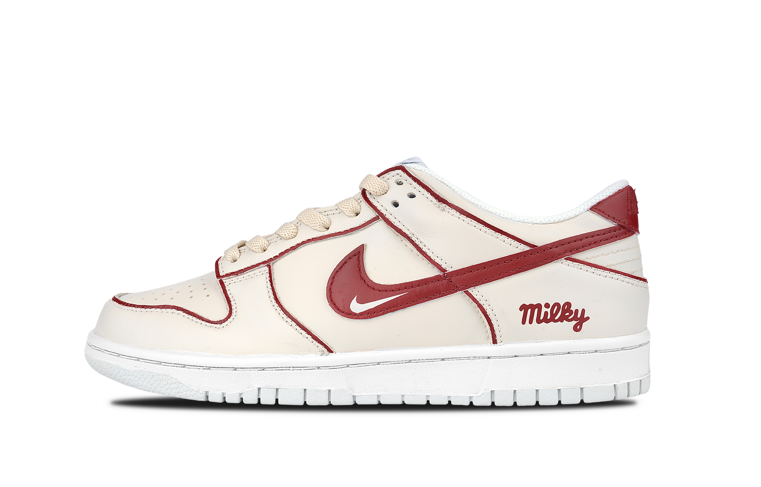[Custom Shoes] Nike Dunk Low 'Bugs Bunny White Red' - 노블쉽