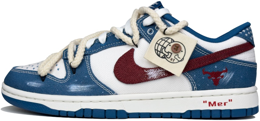 ナイキ ダンク ロー "闘牛士デニム" (カスタム) DV0834-101-486708 Buy ナイキ ダンク ロー "闘牛士デニム" (カスタム) DV0834-101-486708