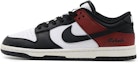 Buy 【客製球鞋】Nike Dunk Low 公牛 BBL 高街戶外搭配 復古磨舊 防滑 低筒 滑板鞋 男款 黑紅
