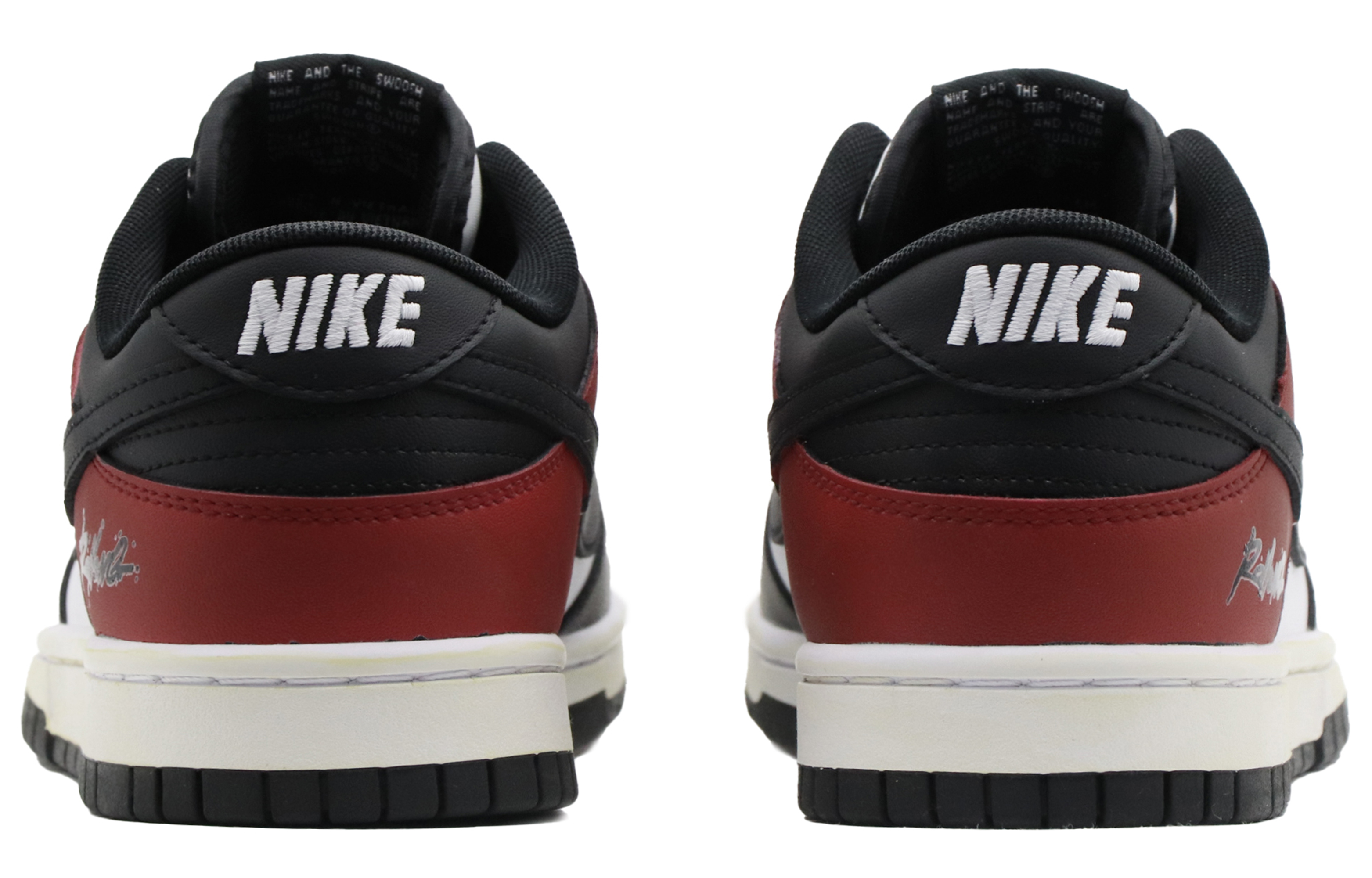 Shop [Zapatillas Personalizadas] Nike Dunk Low 'Bulls Negro Rojo' DD1391-100(Team57-男款公牛)