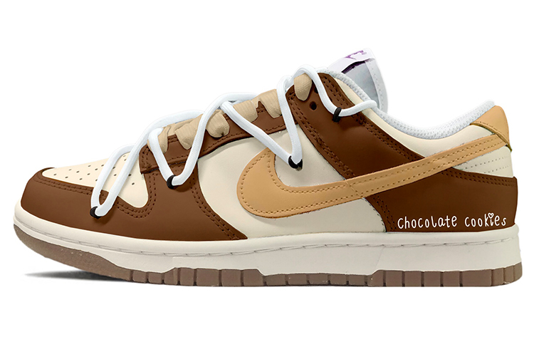 Buy 【客製球鞋】 Nike Dunk Low 黃油曲奇 春夏系列 簡約 中性風 高街 防滑減震 低筒 板鞋 GS 米棕