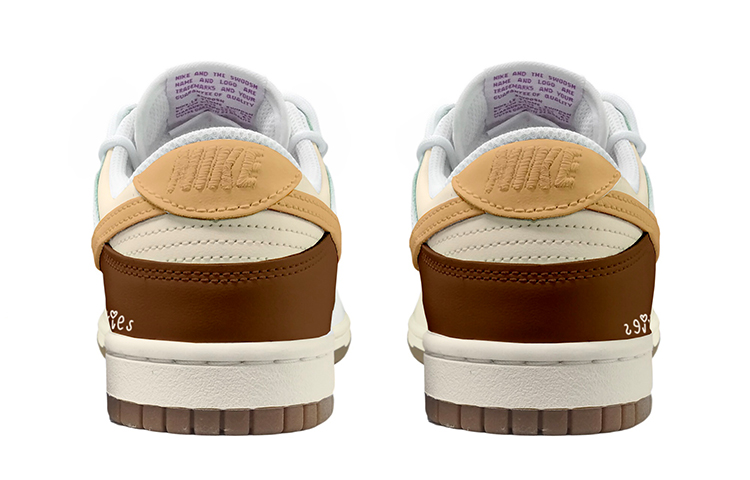 Shop 【客製球鞋】 Nike Dunk Low 黃油曲奇 春夏系列 簡約 中性風 高街 防滑減震 低筒 板鞋 GS 米棕