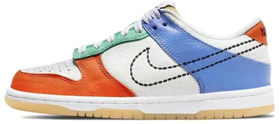 【定制款】耐克Dunk Low“牛油吐司” DX3363-100(Team4-女款黄油吐司) Details for 【定制款】耐克Dunk Low“牛油吐司” DX3363-100(Team4-女款黄油吐司)