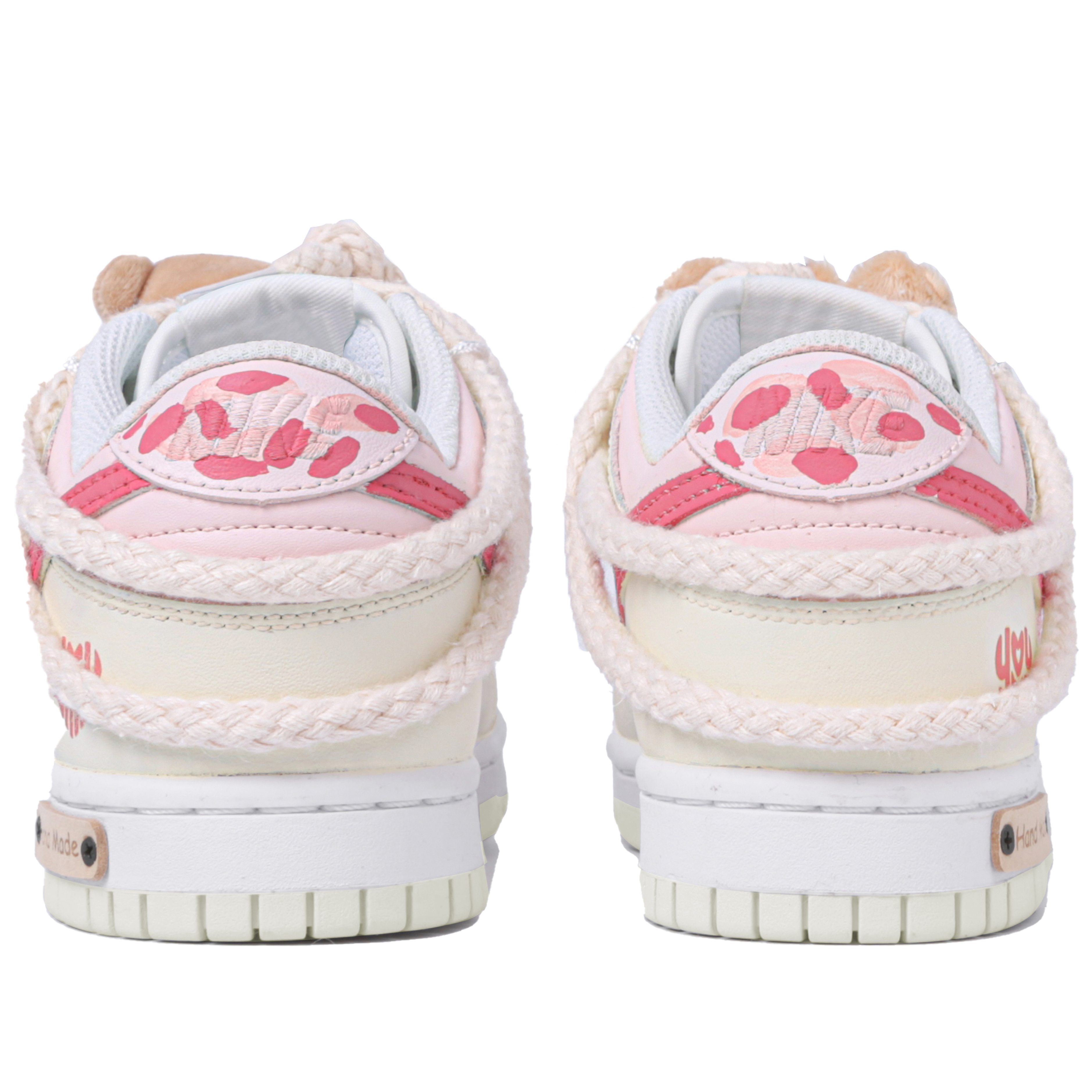 Shop [定制鞋] 耐克Dunk Low '黄油花开' DH9765-100(Team4-女款飞天花花)