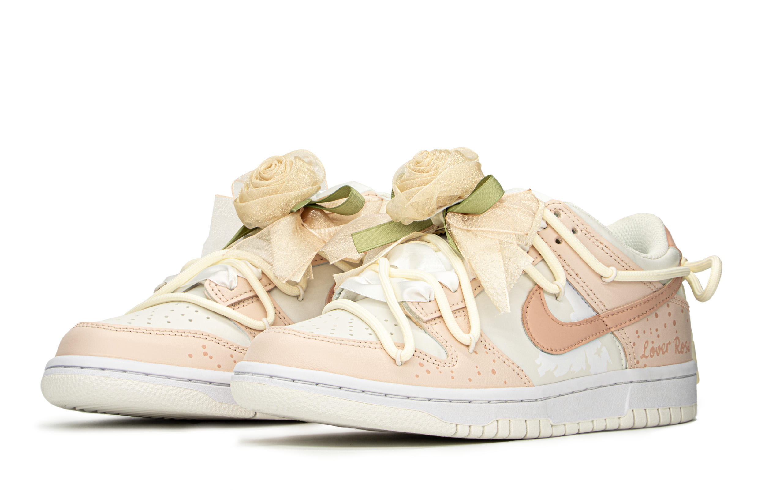 Lookbook [Shoes Custom] Nike Dunk Low 'Butterfly Rose Pink Orange' DH9765-100(TeamA-蝴蝶玫瑰)