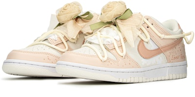 나이키 덩크 로우 '버터플라이 로즈 핑크 오렌지' (커스텀) DH9765-100(TeamA-蝴蝶玫瑰) Lookbook 나이키 덩크 로우 '버터플라이 로즈 핑크 오렌지' (커스텀) DH9765-100(TeamA-蝴蝶玫瑰)