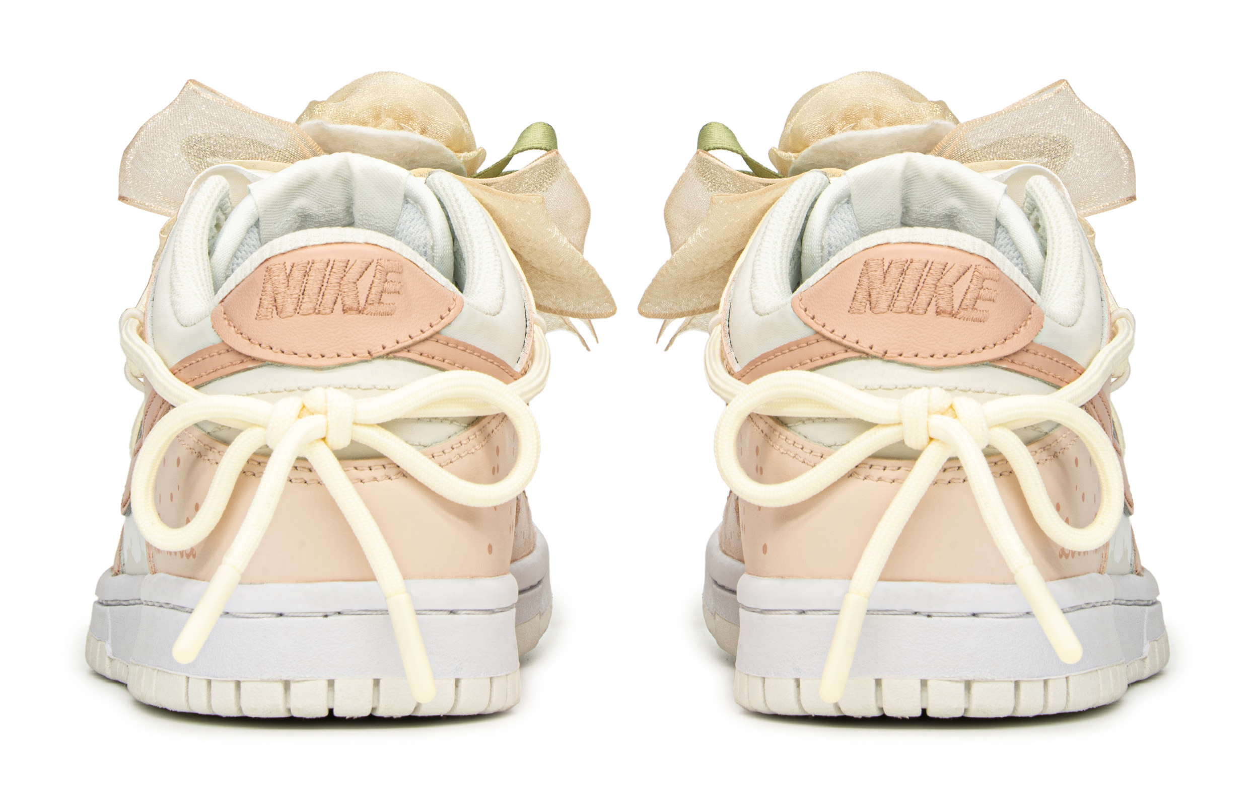 Shop [Shoes Custom] Nike Dunk Low 'Butterfly Rose Pink Orange' DH9765-100(TeamA-蝴蝶玫瑰)