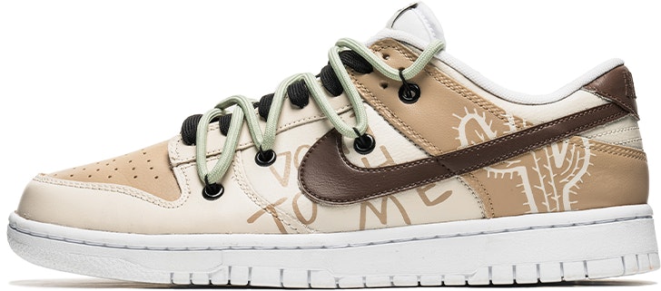 custom-shoes-nike-dunk-low-cactus-retro-graffiti