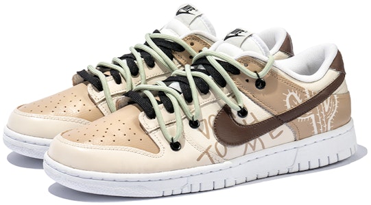 나이키 덩크 로우 '선인장 레트로 그래피티' DJ6188-101(Team22-男仙人掌卡其A-BOX) Lookbook 나이키 덩크 로우 '선인장 레트로 그래피티' DJ6188-101(Team22-男仙人掌卡其A-BOX)