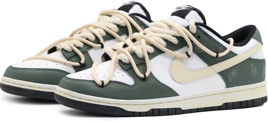 나이키 덩크 로우 '선인장 화이트 그린' (커스텀) DD1391-100(Team57-男款仙人掌) Lookbook 나이키 덩크 로우 '선인장 화이트 그린' (커스텀) DD1391-100(Team57-男款仙人掌)