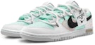 Lookbook 【訂製球鞋】Nike Dunk Low 山茶戀情 指紋愛心 雕花皮勾 解構紋理 標籤可拆卸 低筒 球鞋 男款 青灰