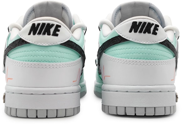 【訂製球鞋】Nike Dunk Low 山茶戀情 指紋愛心 雕花皮勾 解構紋理 標籤可拆卸 低筒 球鞋 男款 青灰 Purchase 【訂製球鞋】Nike Dunk Low 山茶戀情 指紋愛心 雕花皮勾 解構紋理 標籤可拆卸 低筒 球鞋 男款 青灰