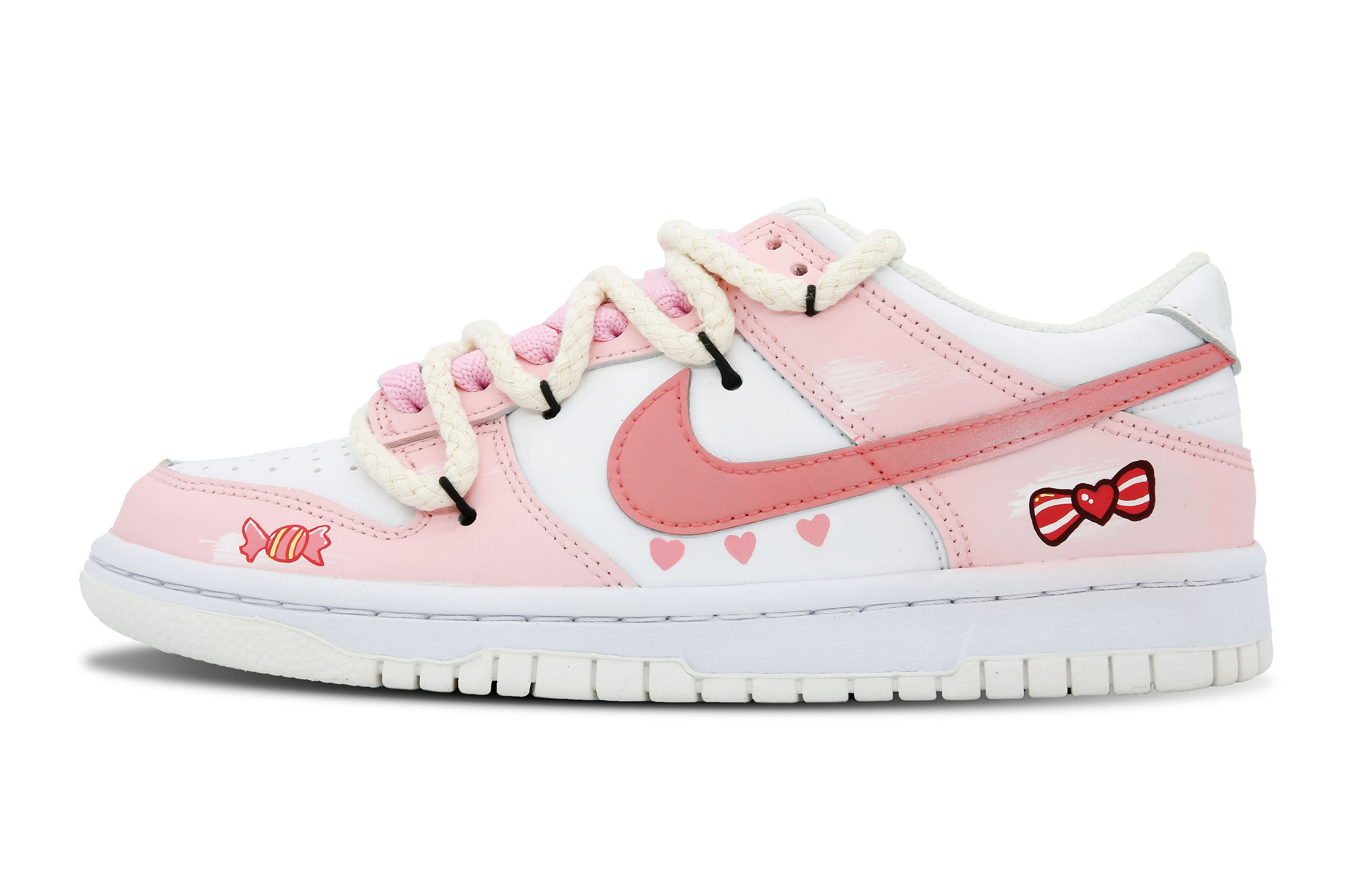 Order 【カスタムシューズ】ナイキ ダンク ロー『キャンディ エンジェル』 DH9765-100(Team92-女款糖果安琪)