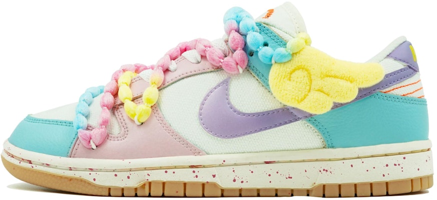 【定制球鞋】 Nike Dunk 萬花弄 糖果超甜 禮盒 可愛動漫風 時尚 舒適 百搭 潮流 簡約 休閒 運動 低幫 板鞋 男女同款 粉白藍 Order 【定制球鞋】 Nike Dunk 萬花弄 糖果超甜 禮盒 可愛動漫風 時尚 舒適 百搭 潮流 簡約 休閒 運動 低幫 板鞋 男女同款 粉白藍