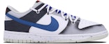 Order 【訂製球鞋】 Nike Dunk Low 好望角 撞色 塗鴉 炫彩 噴塗 極簡 復古解構 經典 低筒 板鞋 男款 墨藍