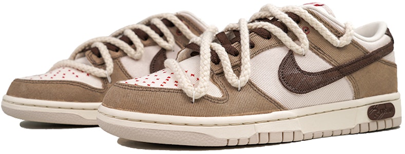 【訂製球鞋】 Nike Dunk Low 焦糖冰咖 復古 美式風格 麻繩鞋帶 防滑耐磨 低筒 板鞋 男女同款 棕色 Lookbook 【訂製球鞋】 Nike Dunk Low 焦糖冰咖 復古 美式風格 麻繩鞋帶 防滑耐磨 低筒 板鞋 男女同款 棕色