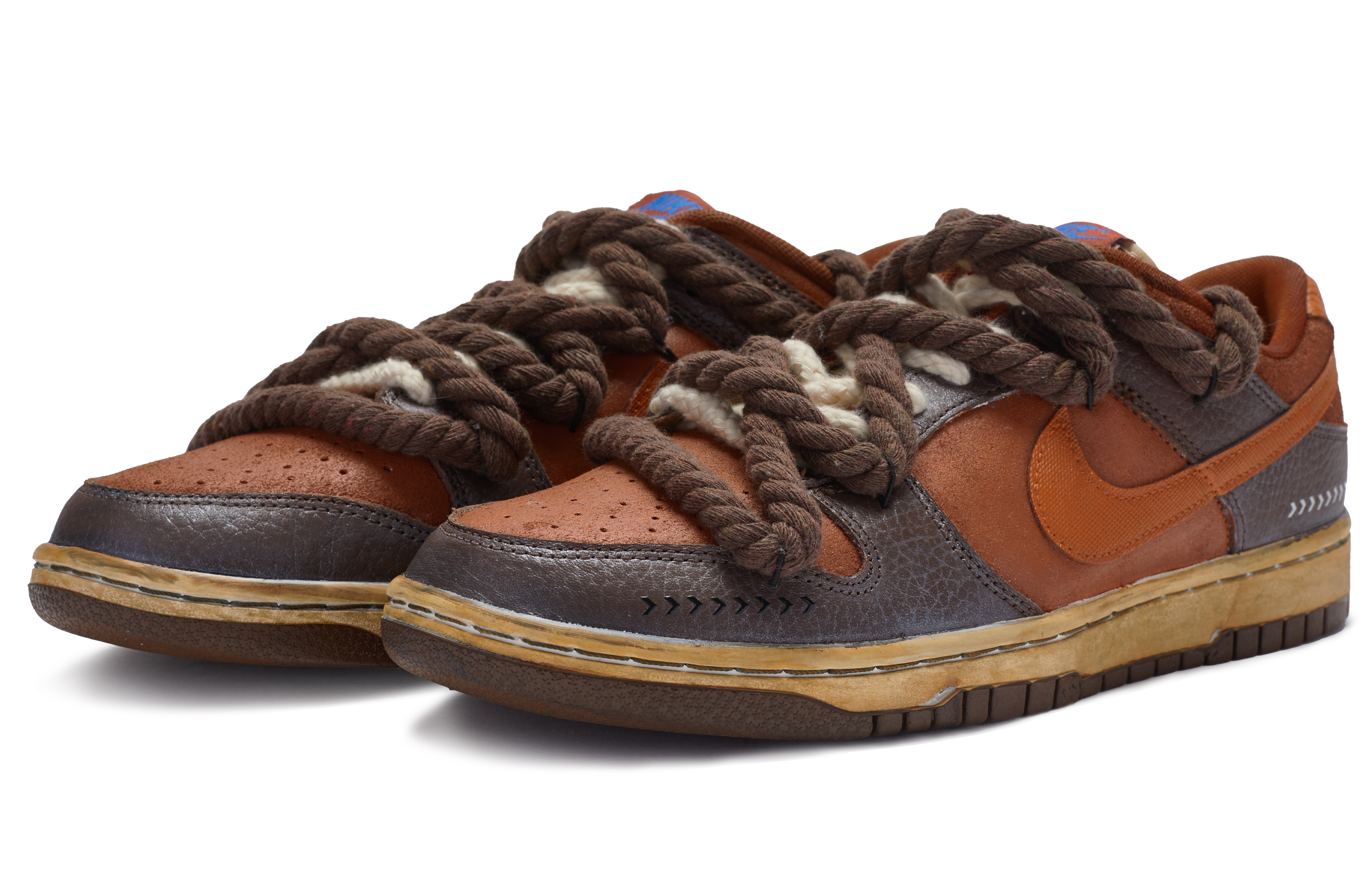 Lookbook 나이키 덩크 로우 '카라멜 라떼' (커스텀) DR9704-200(TeamR-男款焦糖拿铁)