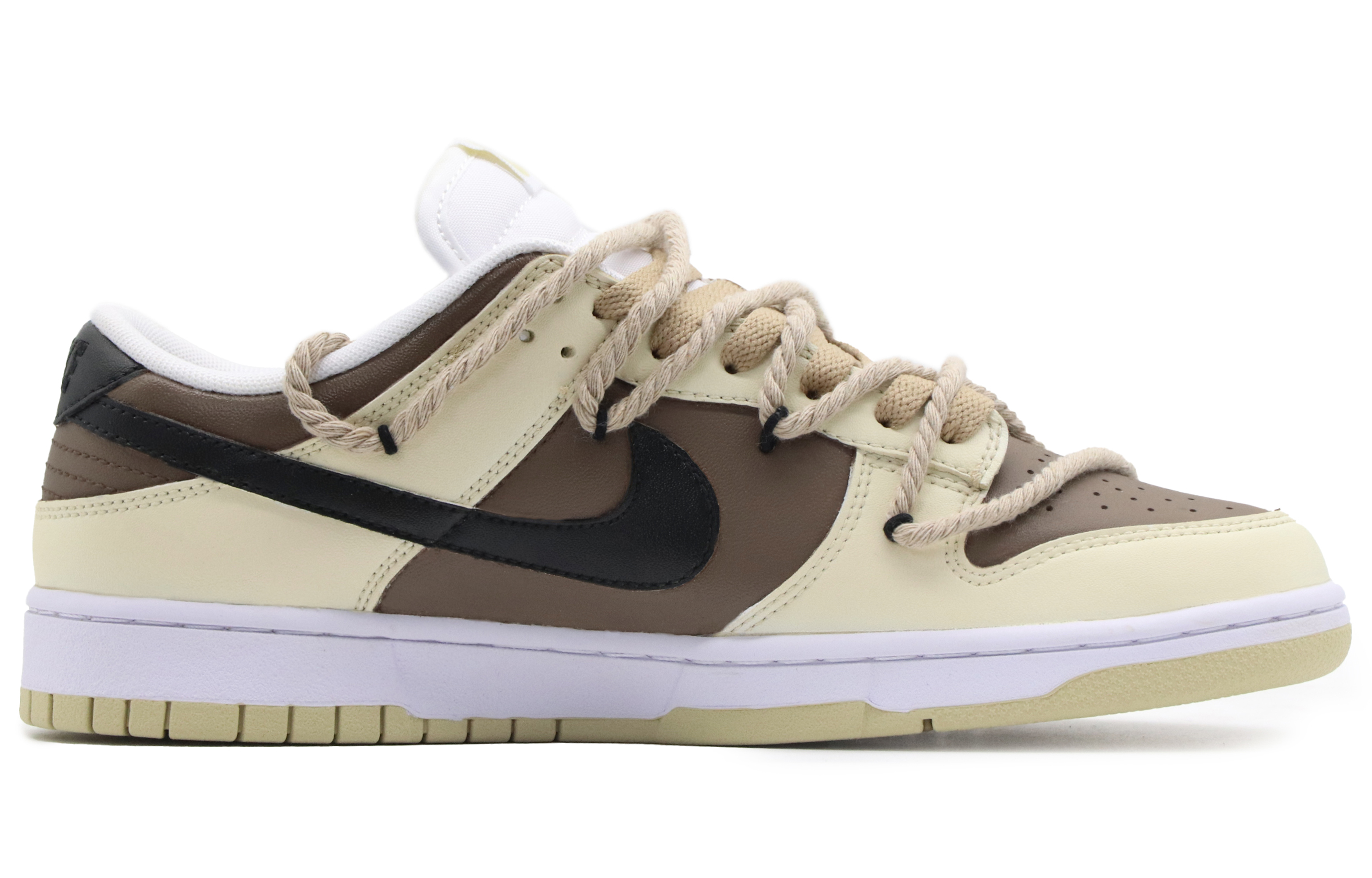Order [Zapatos Personalizados] Nike Dunk Low 'Caramelo Moca' DV0833-100(Team57-男款焦糖摩卡)