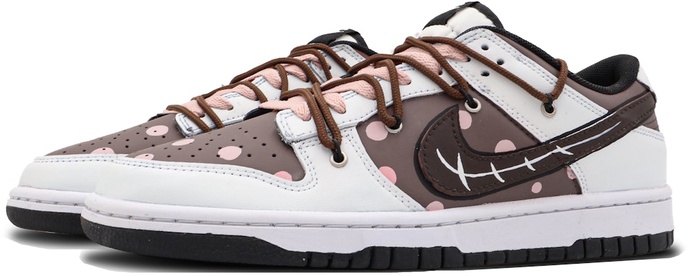 【カスタムシューズ】ナイキ ダンク ロー 'カーニバル ピンク ホワイト ブラウン' CW1590-100(Team53-女款游乐园S-BOX) Lookbook 【カスタムシューズ】ナイキ ダンク ロー 'カーニバル ピンク ホワイト ブラウン' CW1590-100(Team53-女款游乐园S-BOX)