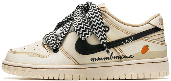 custom-shoes-nike-dunk-low-carrot-coffee-dye