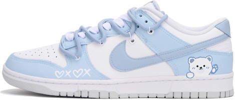 【定制鞋款】耐克Dunk低帮‘卡通熊律动蓝’ DH9765-102(Team59-女款蓝熊) Buy 【定制鞋款】耐克Dunk低帮‘卡通熊律动蓝’ DH9765-102(Team59-女款蓝熊)