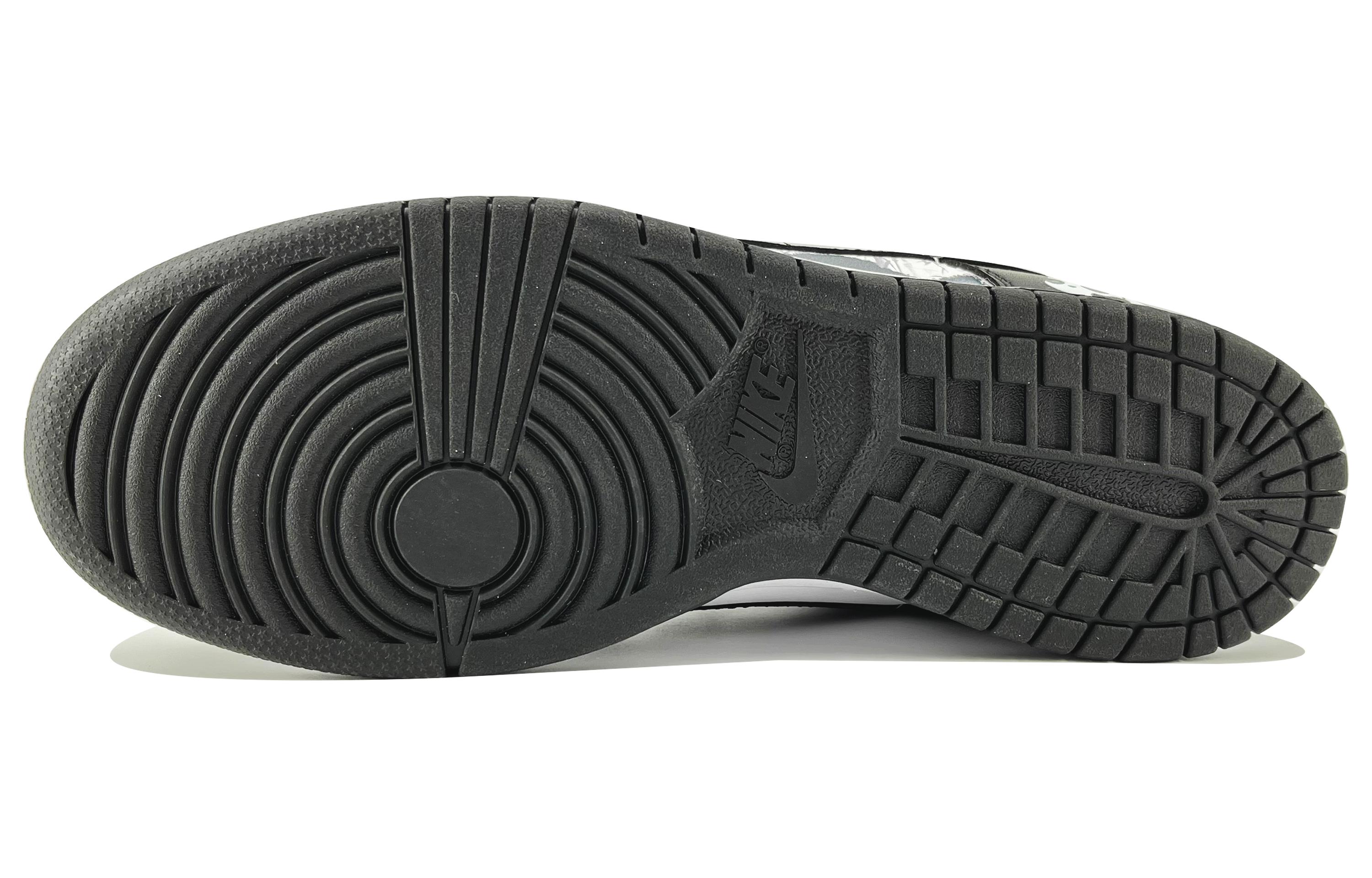 Details for [Zapatos Personalizados] Nike Dunk Low 'Dibujo Animado Negro-Marrón' DD1391-100（Team168-77ve）