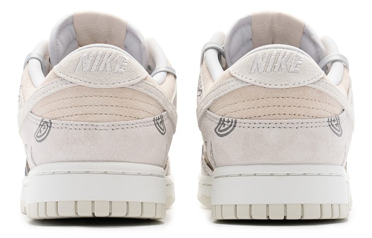 Purchase 【カスタムシューズ】ナイキ ダンクロー「カシュー フラワークレーン スエード」 DD8338-001(TeamB-男款腰果花米白)