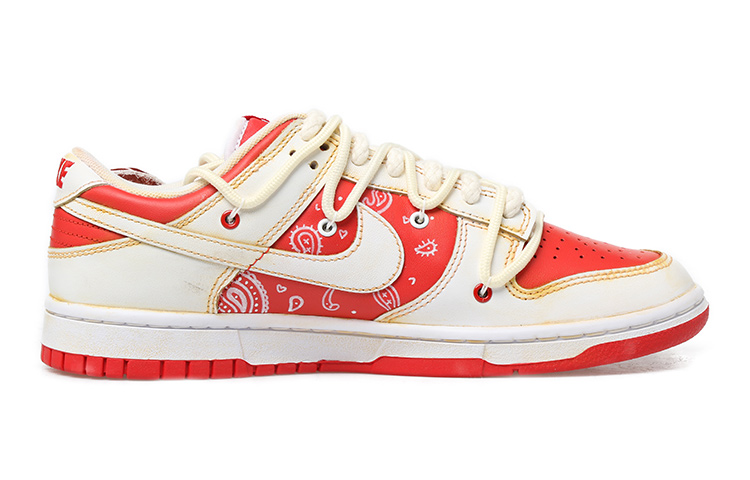 Order [定制鞋款] 耐克Dunk Low'腰果花解构' CW1590-600(Team拾玖-女款腰果花S-BOX)