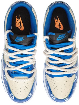 【定制鞋款】耐克Dunk低帮 '腰果花解构系带 - 奶油闪电蓝' DD1391-001(TeamA-DKL男款腰果花小TS) Shop 【定制鞋款】耐克Dunk低帮 '腰果花解构系带 - 奶油闪电蓝' DD1391-001(TeamA-DKL男款腰果花小TS)