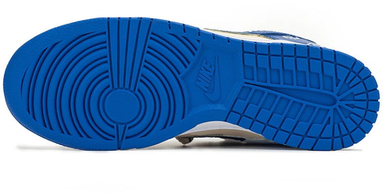 【定制鞋款】耐克Dunk低帮 '腰果花解构系带 - 奶油闪电蓝' DD1391-001(TeamA-DKL男款腰果花小TS) Details for 【定制鞋款】耐克Dunk低帮 '腰果花解构系带 - 奶油闪电蓝' DD1391-001(TeamA-DKL男款腰果花小TS)
